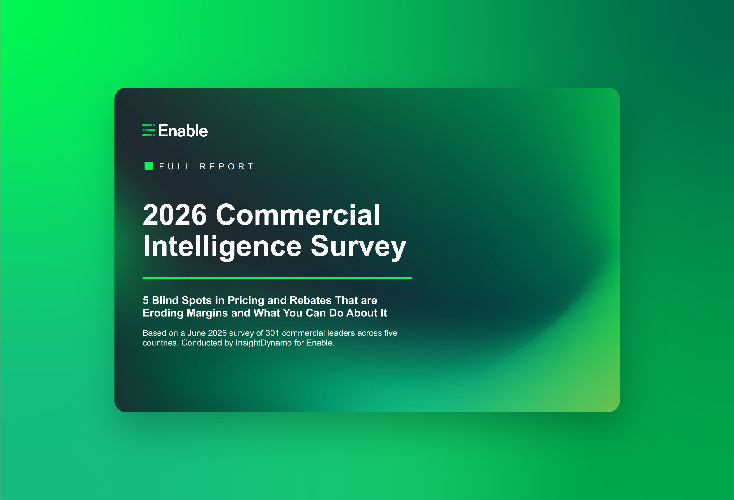 The 2026 Commercial Intelligence Survey